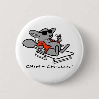 Chinchilla Chillin Button