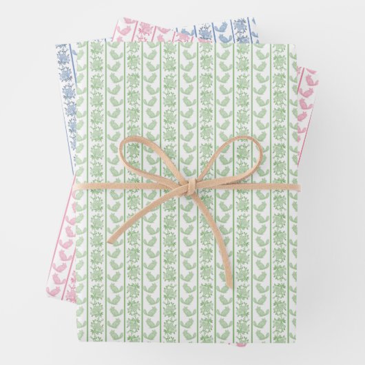 Chinchilla Chintz Inpakpapier Vel (In situ)