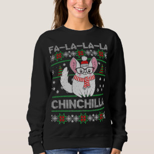 Chinchilla Christmas Ugly Gift For Chinchilla Love Trui