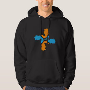Chinchilla Circle Dierenvriend Idea Hoodie