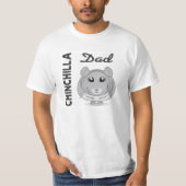 Chinchilla Dad T-shirt (Voorkant)