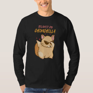 Chinchilla Dancing Relaxed Rodent Pet Chinchilla O T-shirt