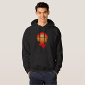 Chinchilla Dancing  Sunset Chinchilla Owne Hoodie (Voorkant volledig)