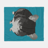 Chinchilla Fleece Deken (Voorkant (Horizontaal))