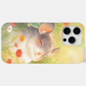 Chinchilla Floral Oasis Case-Mate iPhone Case (Achterkant (horizontaal))