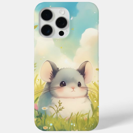 Chinchilla genesteld in Natuur omhelzing Case-Mate iPhone Case (Achterkant)