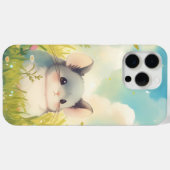 Chinchilla genesteld in Natuur omhelzing Case-Mate iPhone Case (Achterkant (horizontaal))