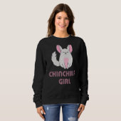 Chinchilla Girl Lady Trui (Voorkant volledig)