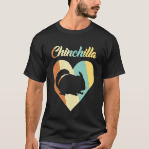 Chinchilla in het hart t-shirt