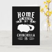 Chinchilla Kaart (Gele Bloem)