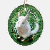 Chinchilla Keramisch Ornament (Links)