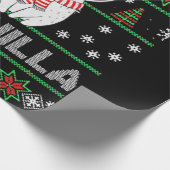 Chinchilla-kerstcadeau voor Chinchilla Love Cadeaupapier (Hoek)