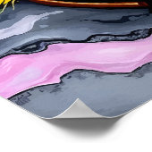 Chinchilla Kunst Poster (Hoek)