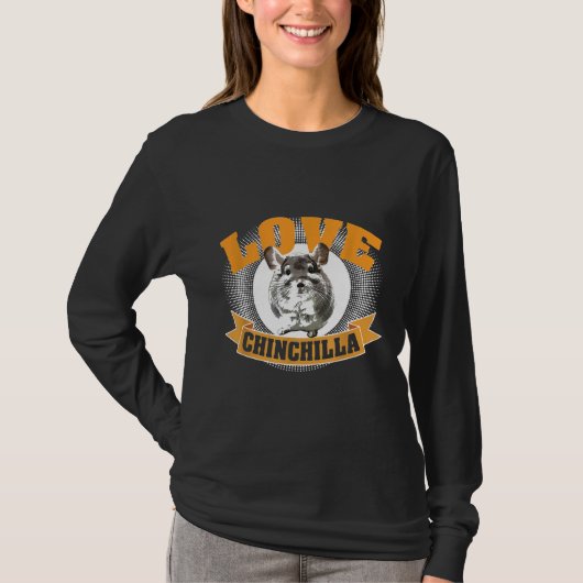 Chinchilla Love T-shirt (Voorkant)