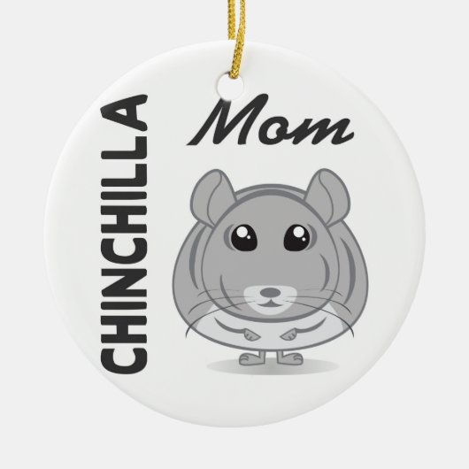 Chinchilla Mam Ornament (Voorkant)