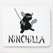 Chinchilla Mousepad Muismat (Voorkant)