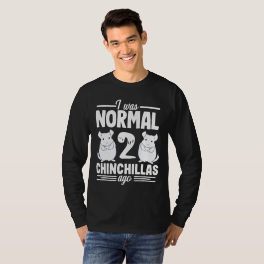 Chinchilla Normal Pet Dierenvriend voor Kinderen V T-shirt (Voorkant volledig)