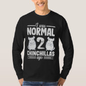 Chinchilla Normal Pet Dierenvriend voor Kinderen V T-shirt (Voorkant)