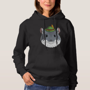 Chinchilla Oktoberfest Duits Beiers AlpenPet Hoodie