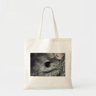 chinchilla oog dicht tote bag
