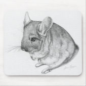 Chinchilla op Muismat (Voorkant)