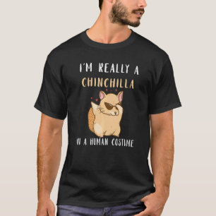 Chinchilla Party Dancing Summer Time Chinchilla P T-shirt