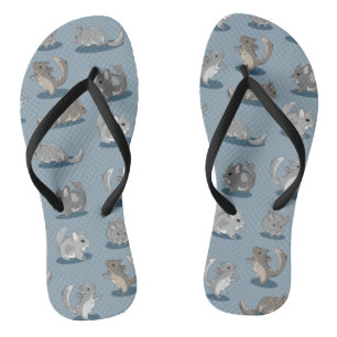 Chinchilla Pattern Teenslippers