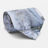 chinchilla persian stropdas (Opgerold)