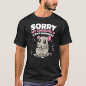 Chinchilla Pet Homework T-shirt (Voorkant)