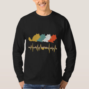 Chinchilla Retro dat hij Dierenvriend slaat T-shirt