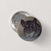 Chinchilla Ronde Button 3,2 Cm (Voorkant /achterkant)