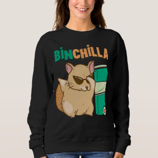 Chinchilla Trashbin Dance Chinchilla Pet Sunglass Trui