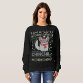 Chinchilla Ugly KerstSweater Trui (Voorkant volledig)