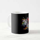 Chinchilla Unicorn Koffiemok (Voorkant links)