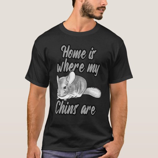 Chinchilla Voles Rodents T-shirt (Voorkant)