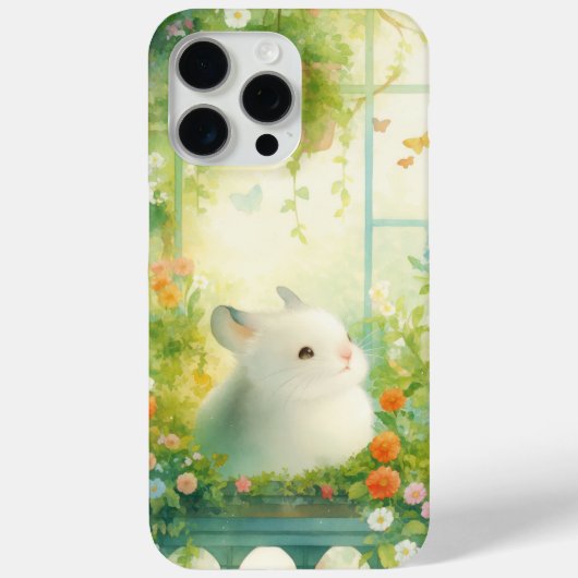 Chinchilla Vredige Tuin Retreat Case-Mate iPhone Case (Achterkant)