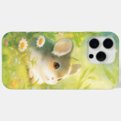 Chinchilla Vreedzame Bloemendutje Case-Mate iPhone Case (Achterkant (horizontaal))