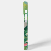 Chinchilla Vreedzame Bloemige Slaap Case-Mate iPhone Case (Achterkant / Links)