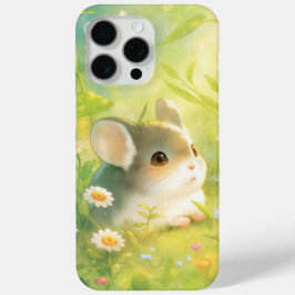 Chinchilla Vreedzame Bloemrijke Slaap iPhone 15 Pro Max Hoesje