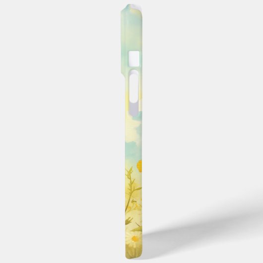 Chinchilla vreugdevolle glimp van wilde bloemen Case-Mate iPhone case (Achterkant / Links)