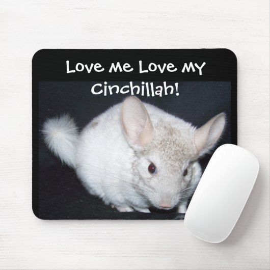 chinchillah Mousepad Muismat (Met muis)