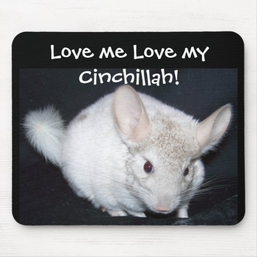 chinchillah Mousepad Muismat (Voorkant)