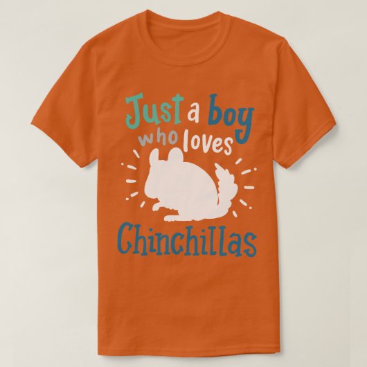 Chinchillas Chinchilla Lover 4 T-shirt (Design voorkant)