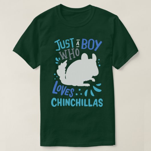 Chinchillas Chinchilla Lover 5 T-shirt (Design voorkant)