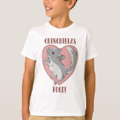 Chinchillas rock t-shirt (Voorkant)