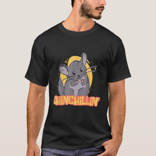 Chinchillin  Chinchilla  1 T-shirt (Voorkant)