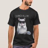 Chinchillin' Funny Chinchilla T-shirt (Voorkant)