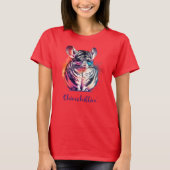 Chinchillin' Tshirt | Chinchilla Lovers (Voorkant)