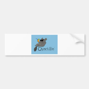 chinchilline bumpersticker