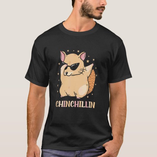 Chinchilline Chinchilla Pet T-shirt (Voorkant)